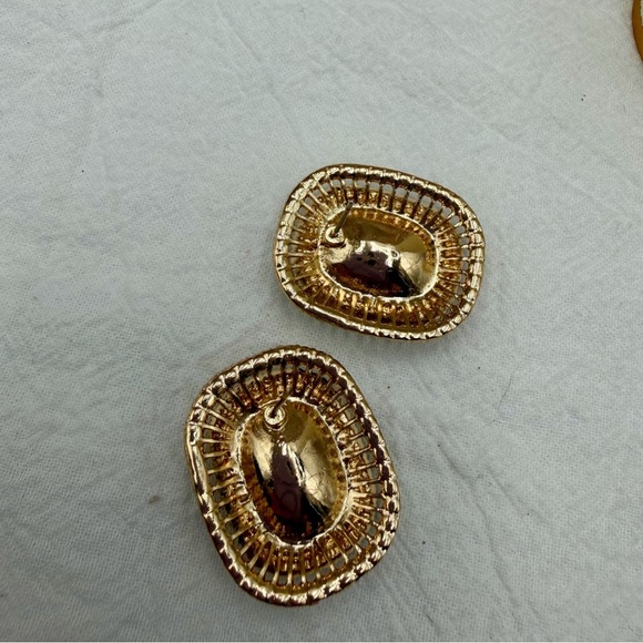 Etereo Olivine Green pierced earrings - Picture 5 of 5